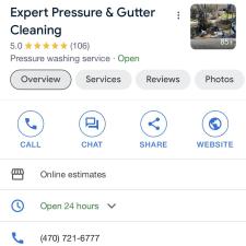 Expert Pressure & Gutter Cleaning Reaches 100 Google Review Milestone